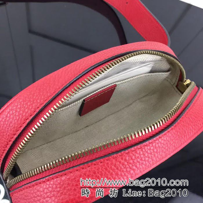 GUCCI古馳頂級原單 新款專櫃品質 實物實拍 476434印花大紅腰包 HY1105